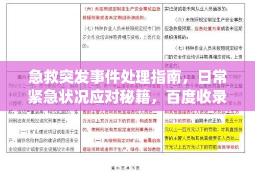 急救突发事件处理指南，日常紧急状况应对秘籍，百度收录标准吸睛标题