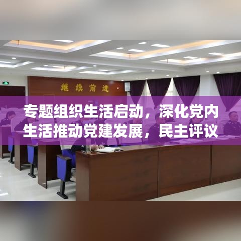 专题组织生活启动，深化党内生活推动党建发展，民主评议助力党建新征程